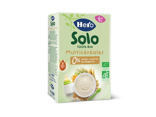 Hero Solo : gamme d'alimentation infantile bio